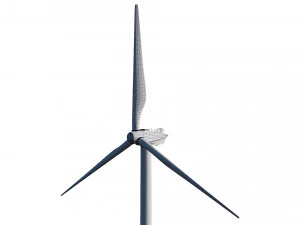 &eacute;olienne Modèle 3D