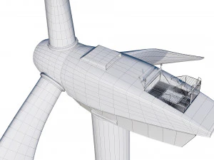 &eacute;olienne Modèle 3D