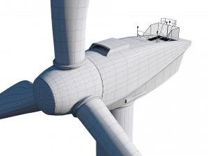 &eacute;olienne Modèle 3D