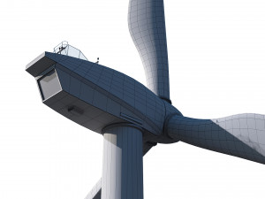 turbine wind Modello 3D