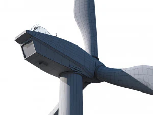 &eacute;olienne Modèle 3D