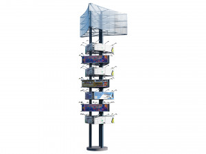 advertising billboard 3D Модель