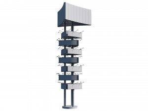 advertising billboard 3D Модель