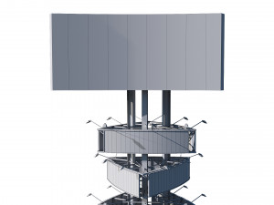 advertising billboard 3D Модель