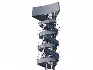 advertising billboard 3D Модель