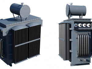 electrical transformer 3D Model