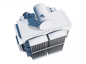 electrical transformer 3D Model