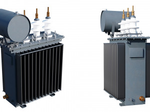 electrical transformer 3D Model