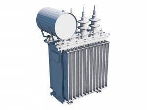 electrical transformer 3Dモデル