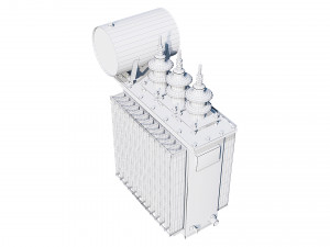 electrical transformer 3Dモデル