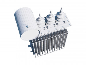 electrical transformer 3Dモデル
