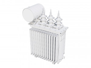 electrical transformer 3Dモデル