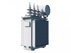 electrical transformer 3Dモデル