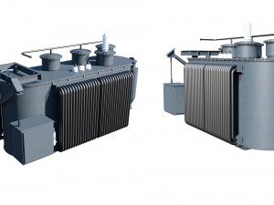 electrical transformer 3D Model