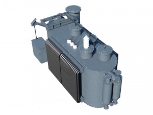 electrical transformer Model 3D