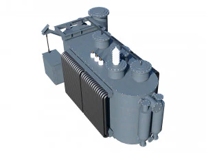 electrical transformer 3D Model