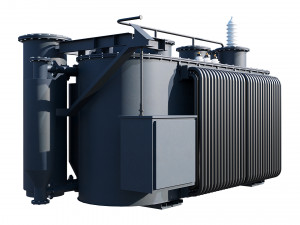 electrical transformer Model 3D