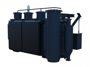 electrical transformer Model 3D