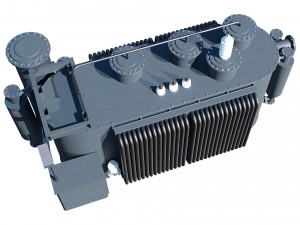 electrical transformer Model 3D