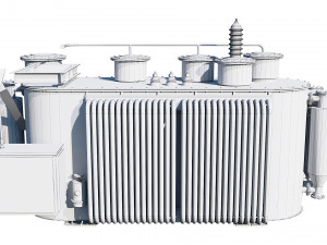 electrical transformer Model 3D