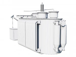 electrical transformer 3D Model