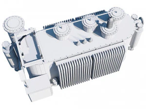 electrical transformer 3D Model