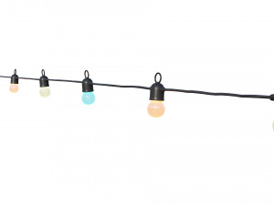 string lights variable color lamps Modèle 3D