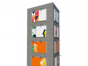advertising billboard Model 3D