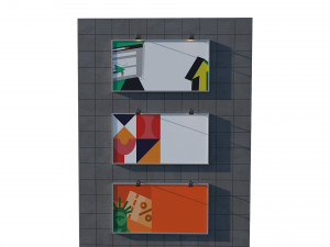 advertising billboard Model 3D
