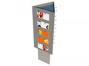 advertising billboard Model 3D