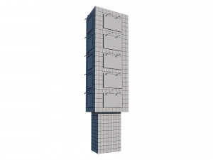 advertising billboard Model 3D