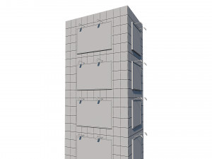 advertising billboard Model 3D