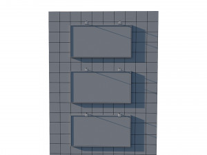 advertising billboard Model 3D