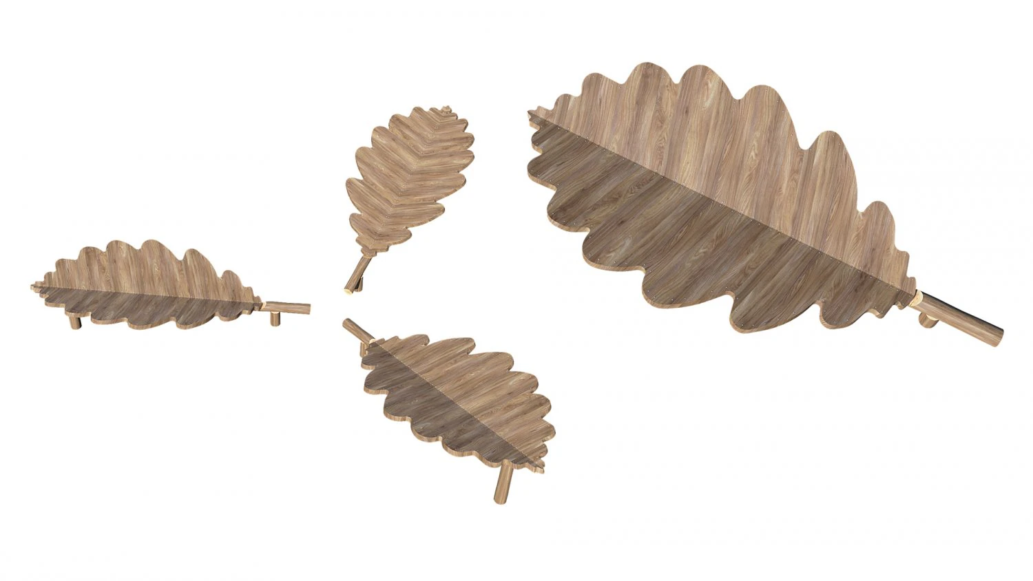 playground wooden 3D Model .c4d .max .obj .3ds .fbx .stl .blend 