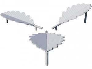 playground wooden 3D Model