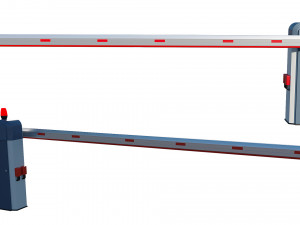 automatic traffic barrier Modelo 3D