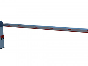 automatic traffic barrier 3D Model