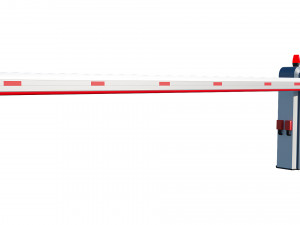 automatic traffic barrier 3D Model