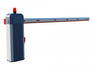 automatic traffic barrier 3D Model