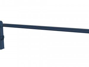 automatic traffic barrier 3D Model