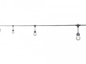 luzes de corda l&acirc;mpadas edison Modelo 3D