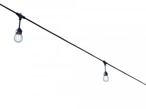 luzes de corda l&acirc;mpadas edison Modelo 3D