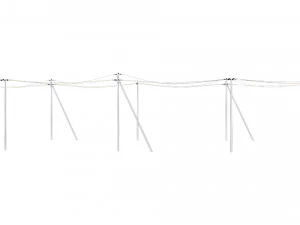 power line set modular 3D Model