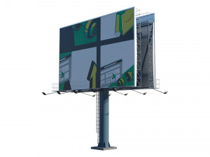 billboard 3D मॉडल