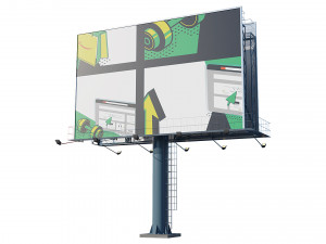 billboard 3D मॉडल