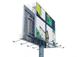 billboard 3D मॉडल