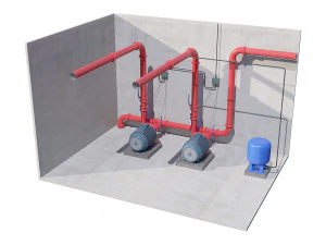 compressor equipment 3D Model