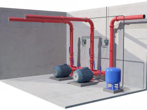 compressor equipment 3D Model