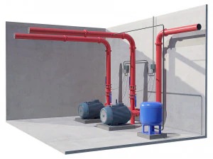 compressor equipment 3D Model