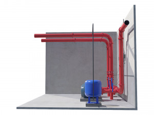 compressor equipment 3D Model